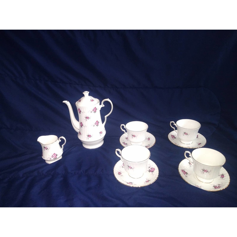 11pc Princess House Hammersley Bone China Teaset - Picture 1 of 10